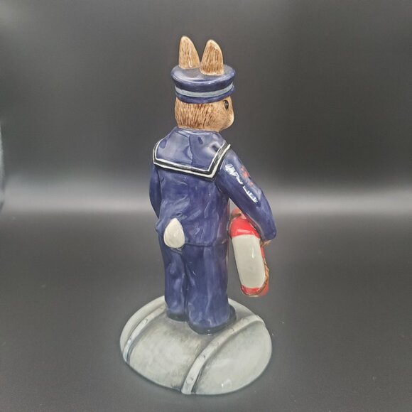 ROYAL DOULTON Bunnykins ' SAILOR ' Figurine WWII Collection DB 370 ENGLAND 2005 - Picture 4 of 8